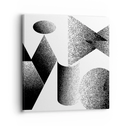 Quadro su tela - Stampe su Tela - Angoli e ovali - 40x40 cm