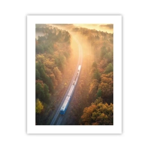 Poster - Viaggio autunnale - 40x50 cm