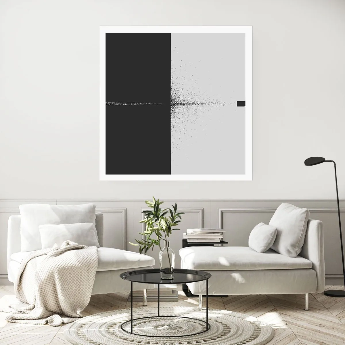 Poster - Dritto allo scopo - 60x60 cm