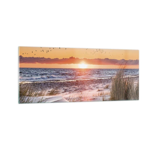 Quadro su vetro - Paesaggio orizzontale - 100x40 cm