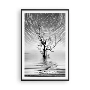 Poster in cornice nera - Sinfonia della natura - 61x91 cm