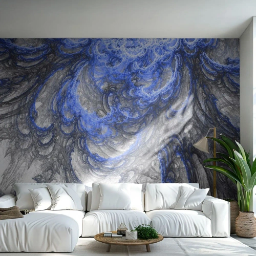 Fotomurali Premium Canvas - La nascita dell'onda - Astrazione, Pezzo, Modello moderno - 350x256 cm