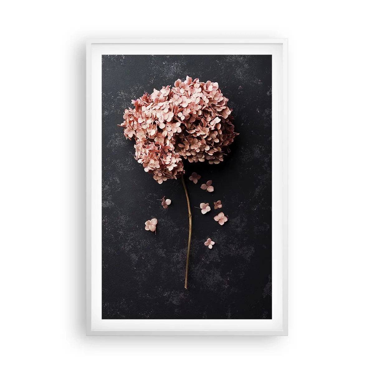 Poster in cornice bianca - Un vero segno romantico - 61x91 cm