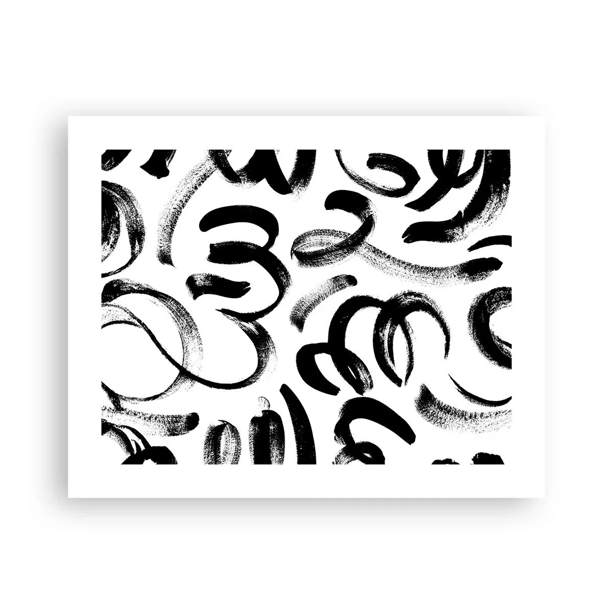 Poster - Nero su bianco - 50x40 cm