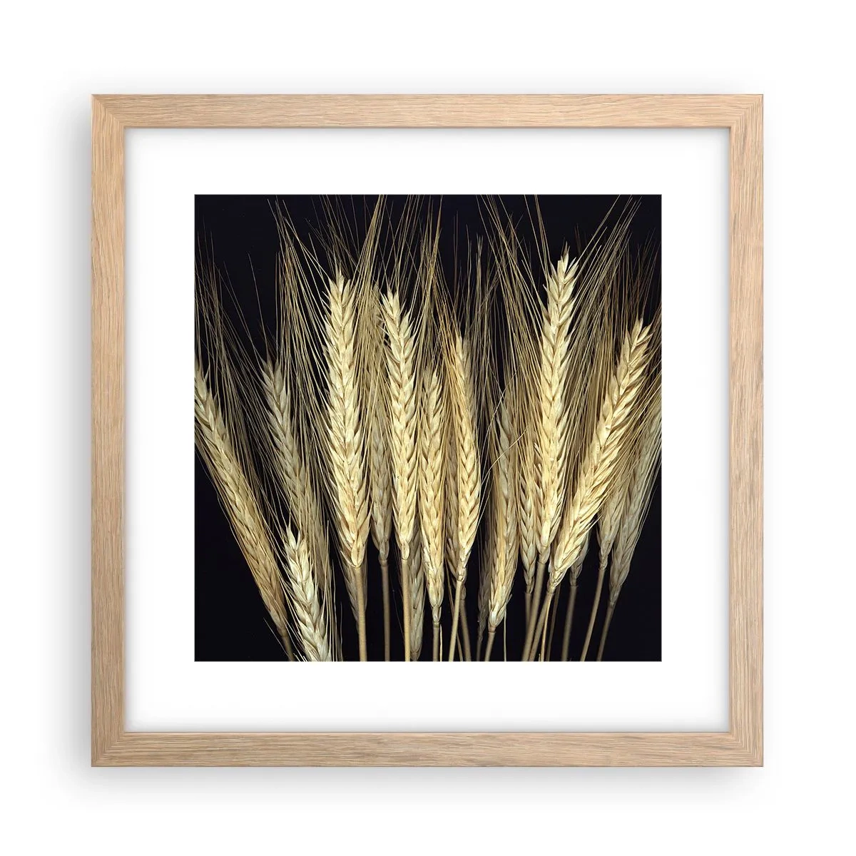 Poster in cornice rovere chiaro - Magia rustica - 30x30 cm