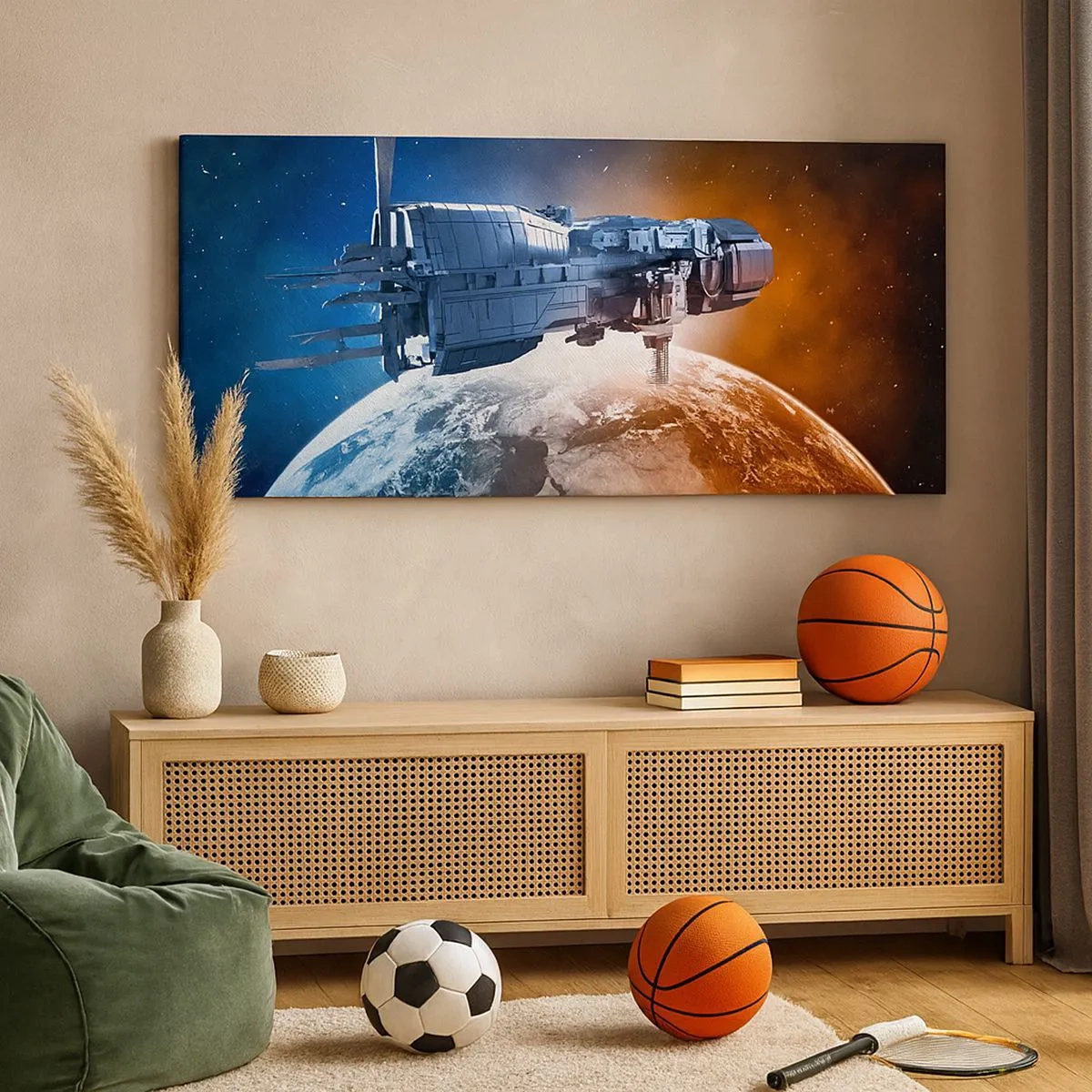 Quadro su tela - Stampe su Tela - Un attento osservatore - 100x40 cm