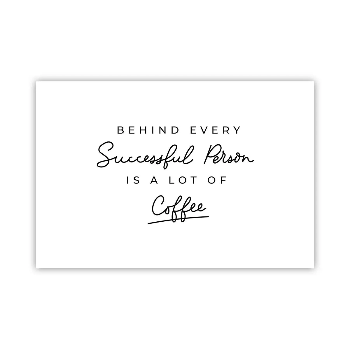 Poster - Il segreto del successo - 91x61 cm