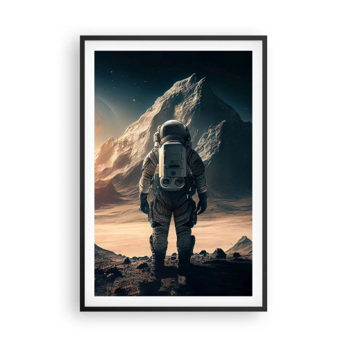 Poster in cornice nera - Nuova sfida - 61x91 cm