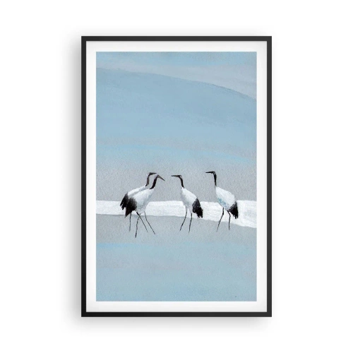 Poster in cornice nera - Dopo un giorno rovente - 61x91 cm