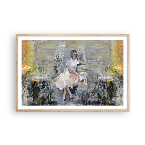 Poster in cornice rovere chiaro - Classica e moderna - 91x61 cm