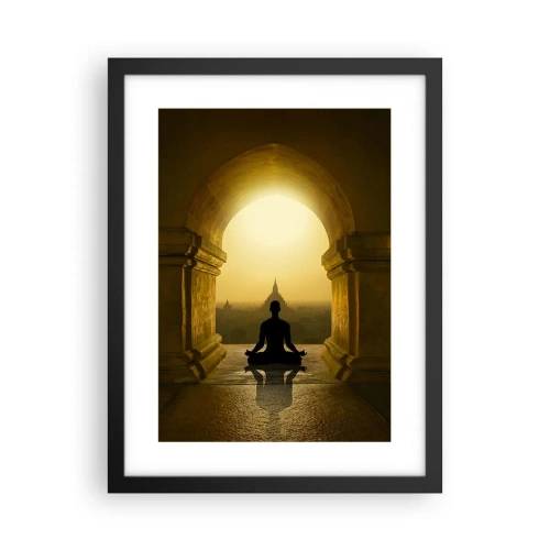 Poster in cornice nera - Armonia completa - 30x40 cm