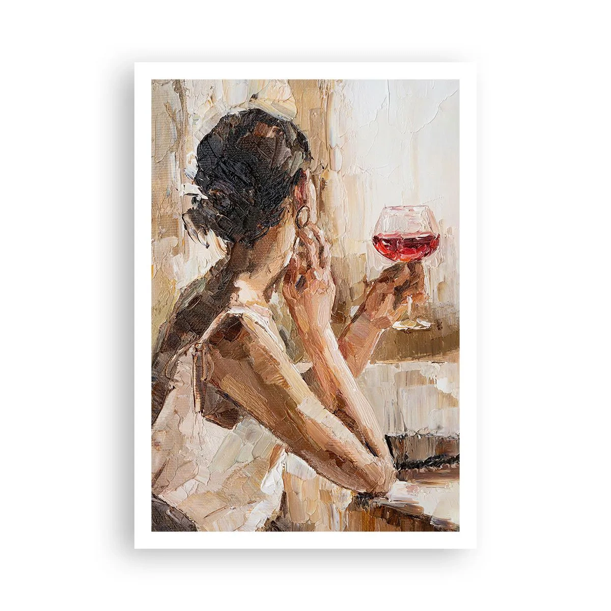 Poster - Il sapore di un buon momento - 70x100 cm