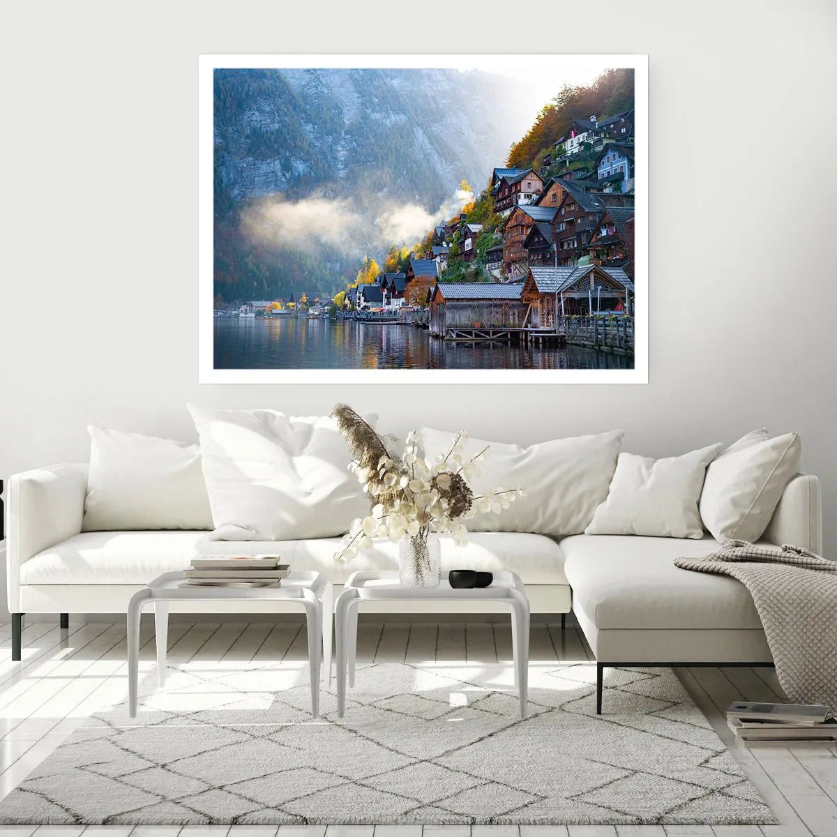 Poster - Atmosfera alpina - 91x61 cm