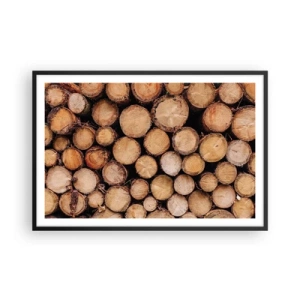 Poster in cornice nera - Nuovo inizio - 91x61 cm