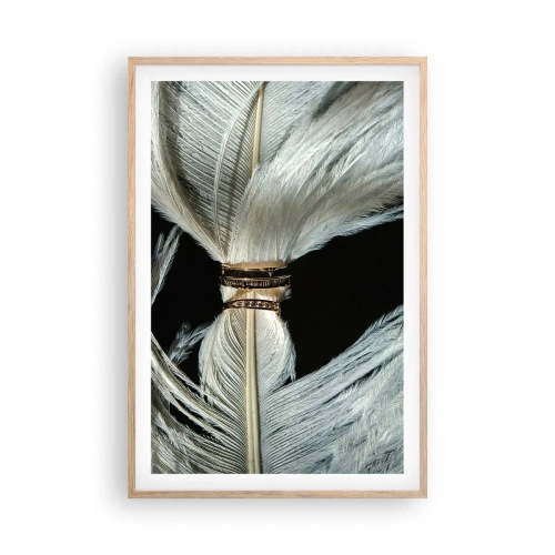 Poster in cornice rovere chiaro - ...e non ti lascerò... - 61x91 cm