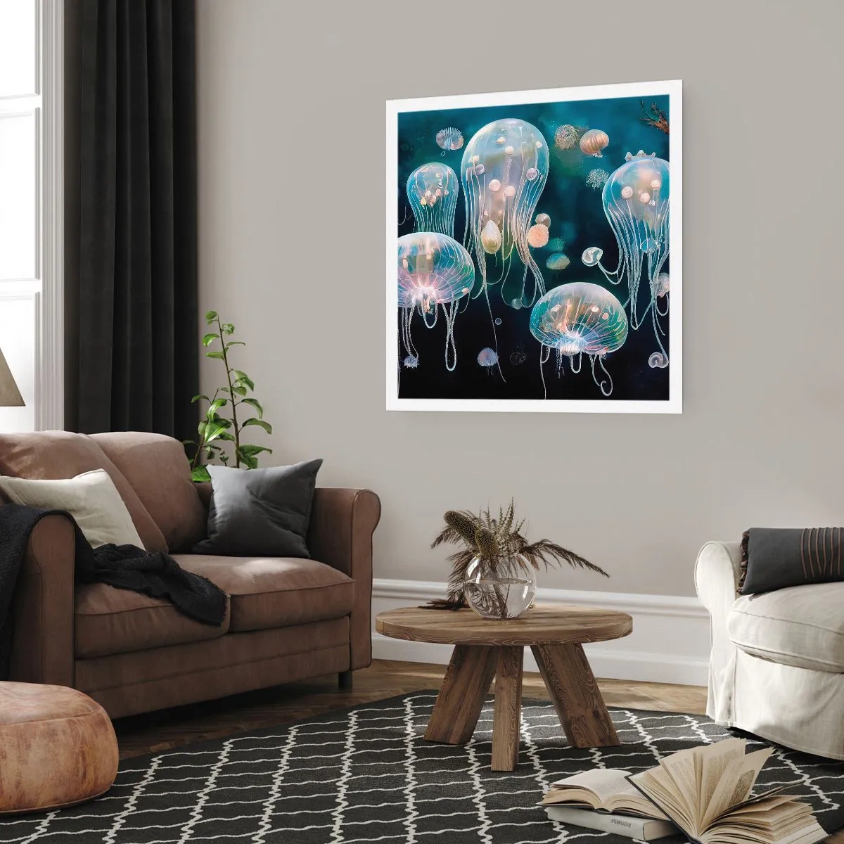 Poster - Danza sottomarina - 30x30 cm