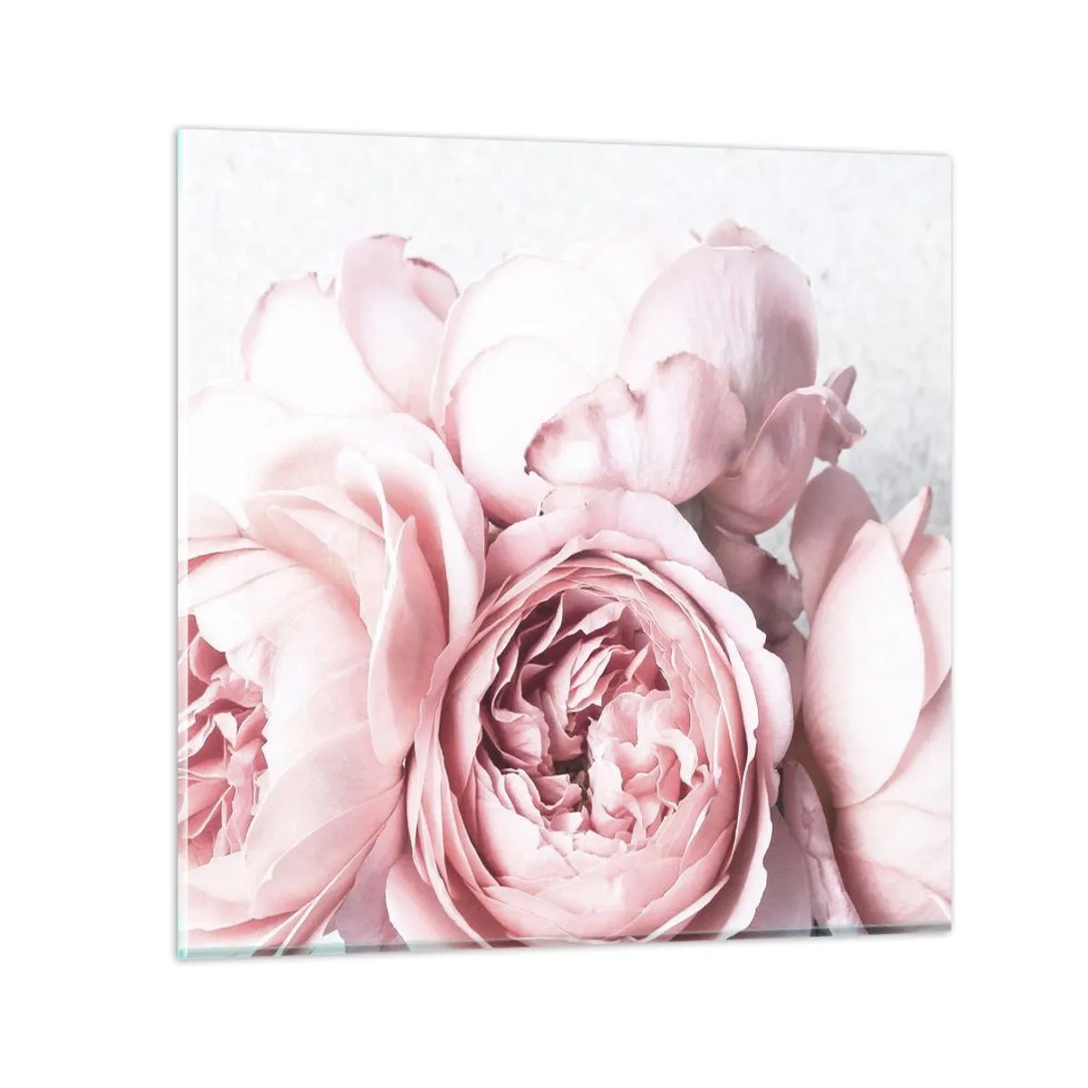 Quadro su vetro - Per i romantici - 30x30 cm