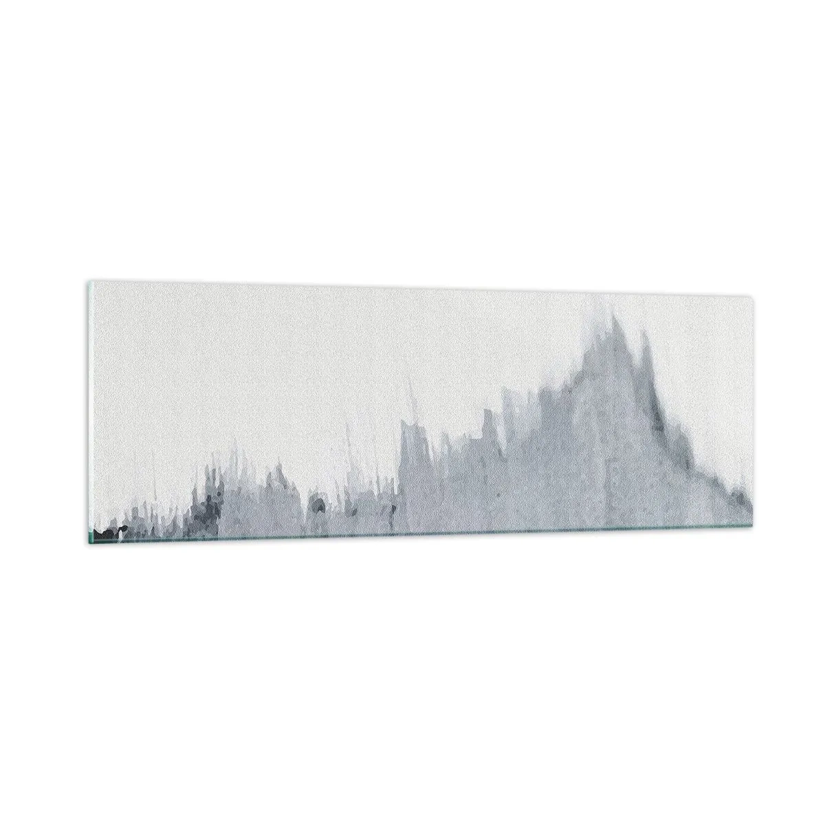 Quadro su vetro - Iscrizione misteriosa - 90x30 cm