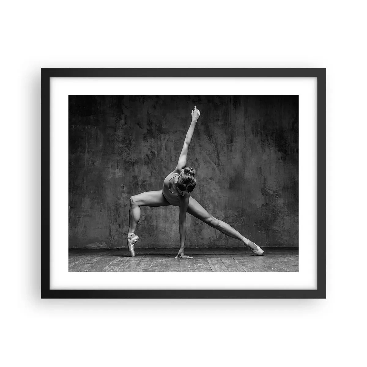 Poster in cornice nera - Ideale di equilibrio - 50x40 cm