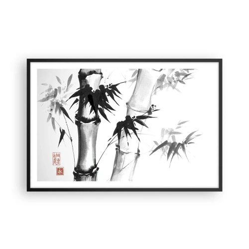 Poster in cornice nera - Particolare d'oriente - 91x61 cm