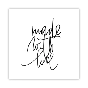 Poster - La migliore marca - 50x50 cm