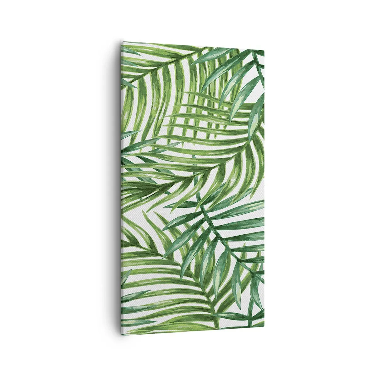 Quadro su tela - Stampe su Tela - Sotto un baldacchino verde - 55x100 cm