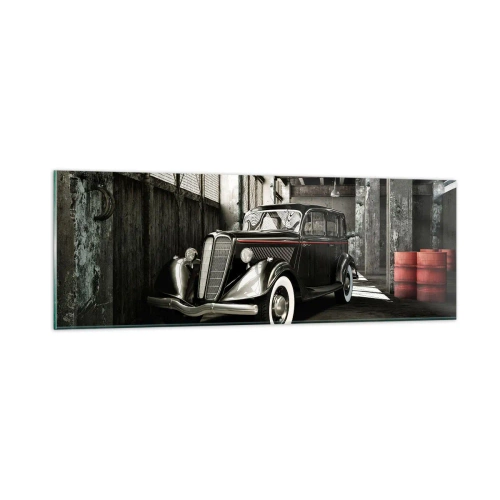 Quadro su vetro - L'eleganza eterna degli anni '30 - 90x30 cm