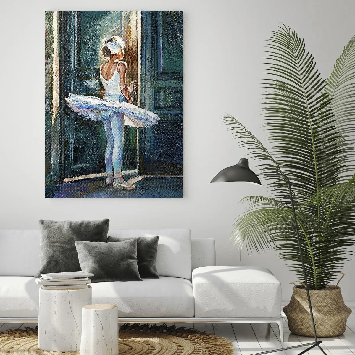 Quadro su vetro - Prima dello spettacolo - 80x120 cm