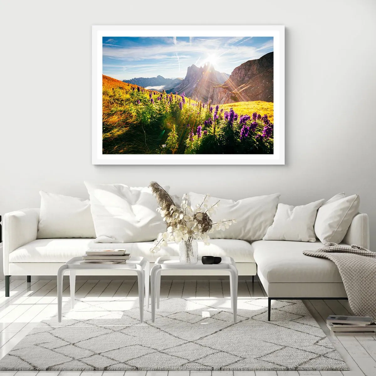 Poster in cornice bianca - La vita segreta delle erbe - 40x30 cm