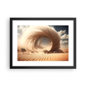 Poster in cornice nera - Il portale è aperto - 40x30 cm