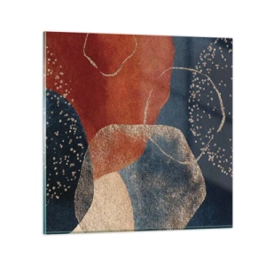 Quadro su vetro - La leggerezza dell'essere - 30x30 cm