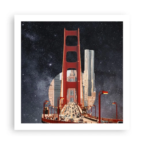 Poster - Sempre al centro - 60x60 cm