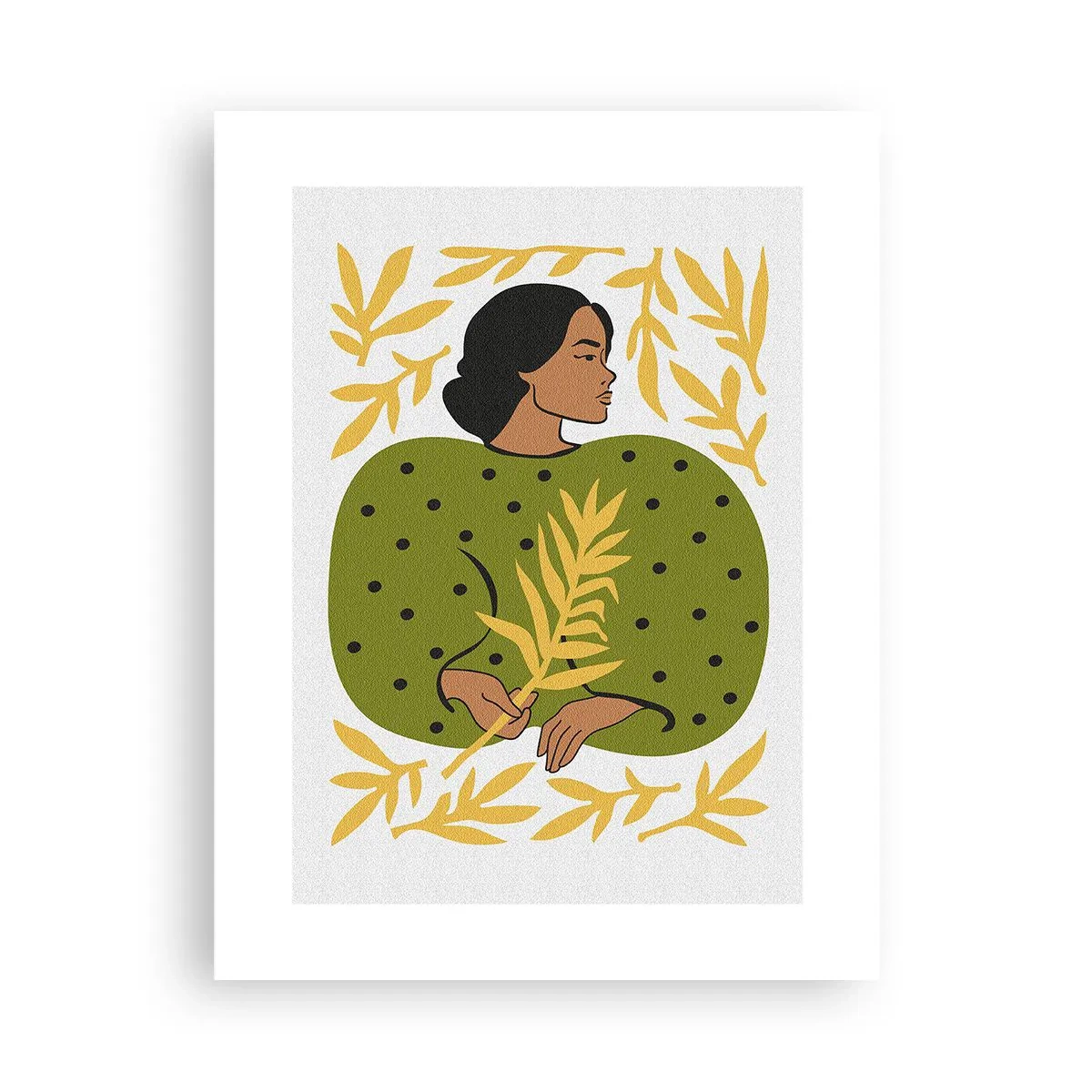 Poster - Ragazza hawaiana - 30x40 cm