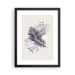 Poster in cornice nera - L'ombra dell'ombra - 30x40 cm