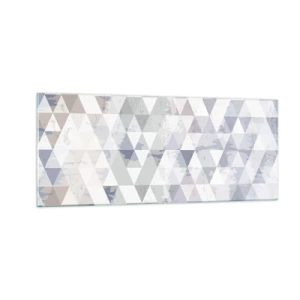 Quadro su vetro - Al ritmo di tre - 100x40 cm