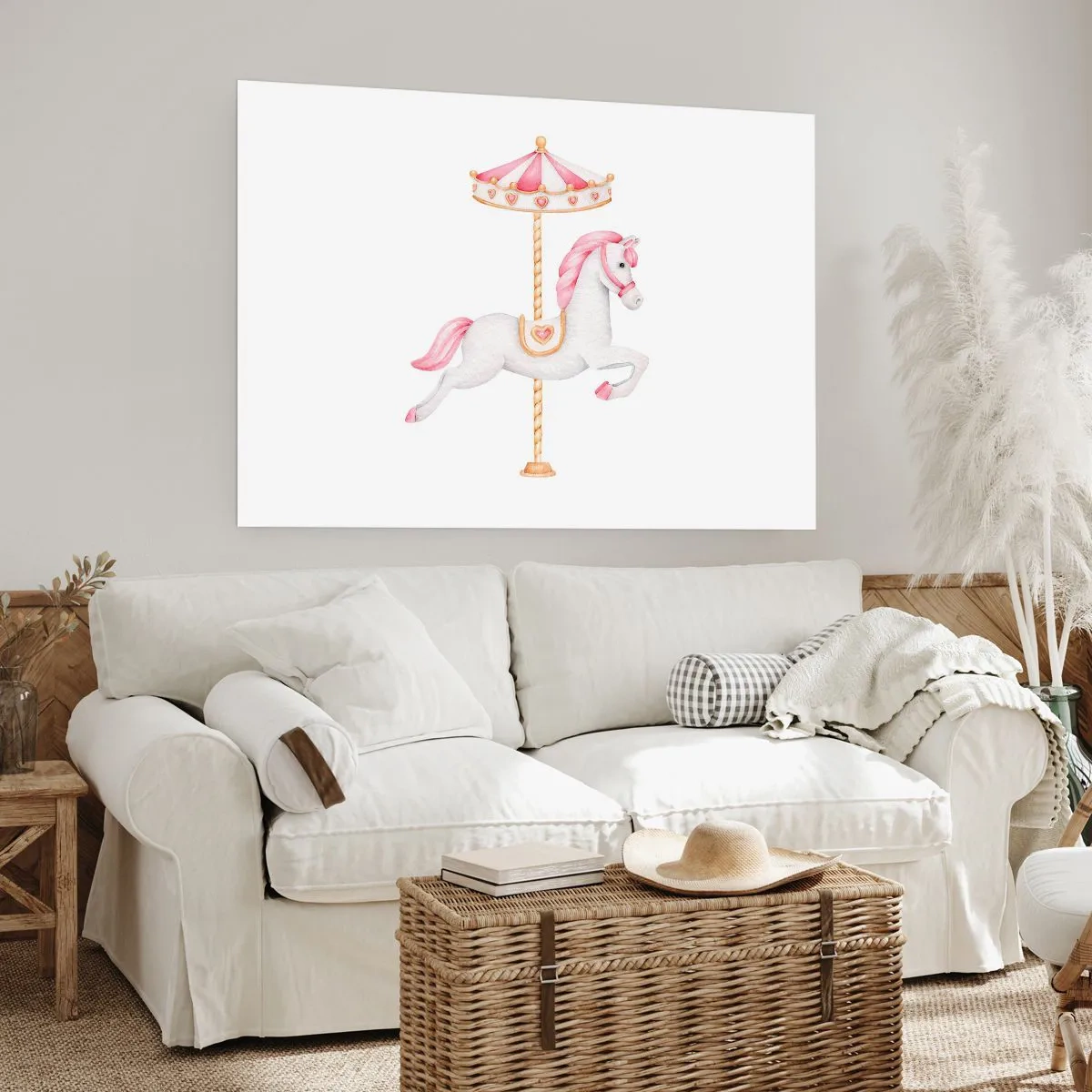 Poster - Partito al galoppo. - 70x50 cm