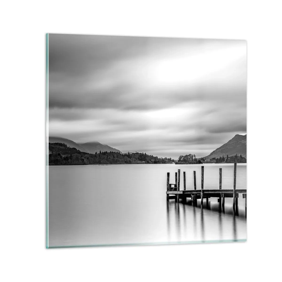 Quadro su vetro - Mitezza e forza - 30x30 cm