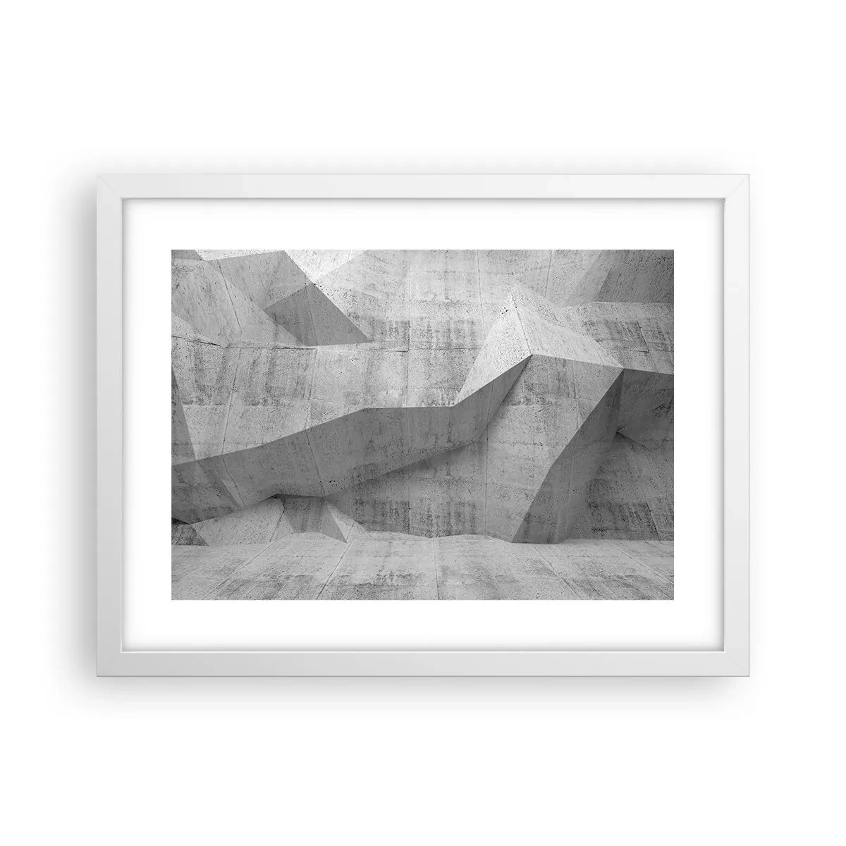 Poster in cornice bianca - Una vera sfida - 40x30 cm