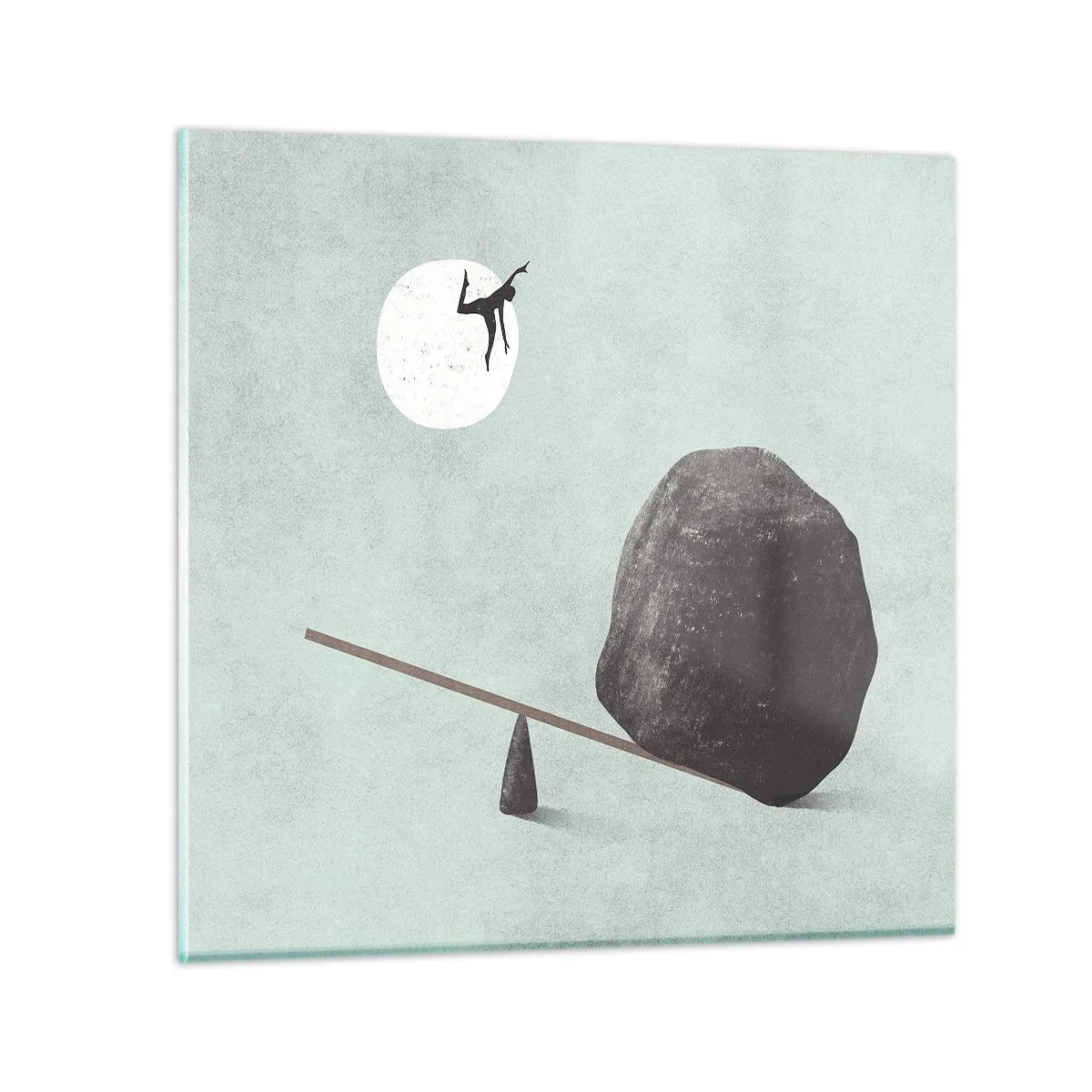 Quadro su vetro - Sogno adempiuto - 60x60 cm