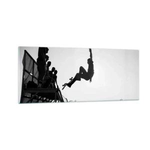 Quadro su vetro - Protagonisti e spettatori - 100x40 cm