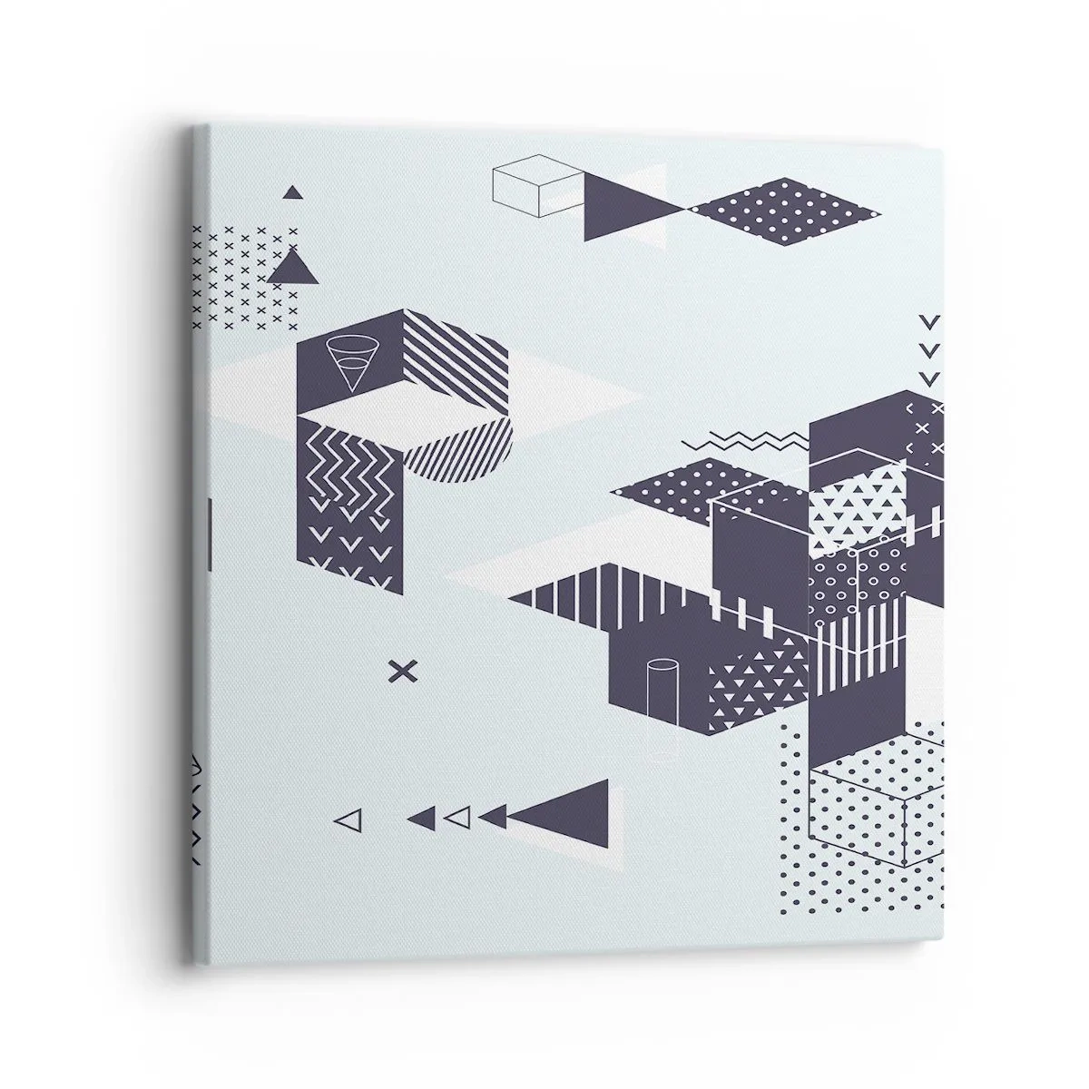 Quadro su tela - Stampe su Tela - La matematica nell'anima - 30x30 cm