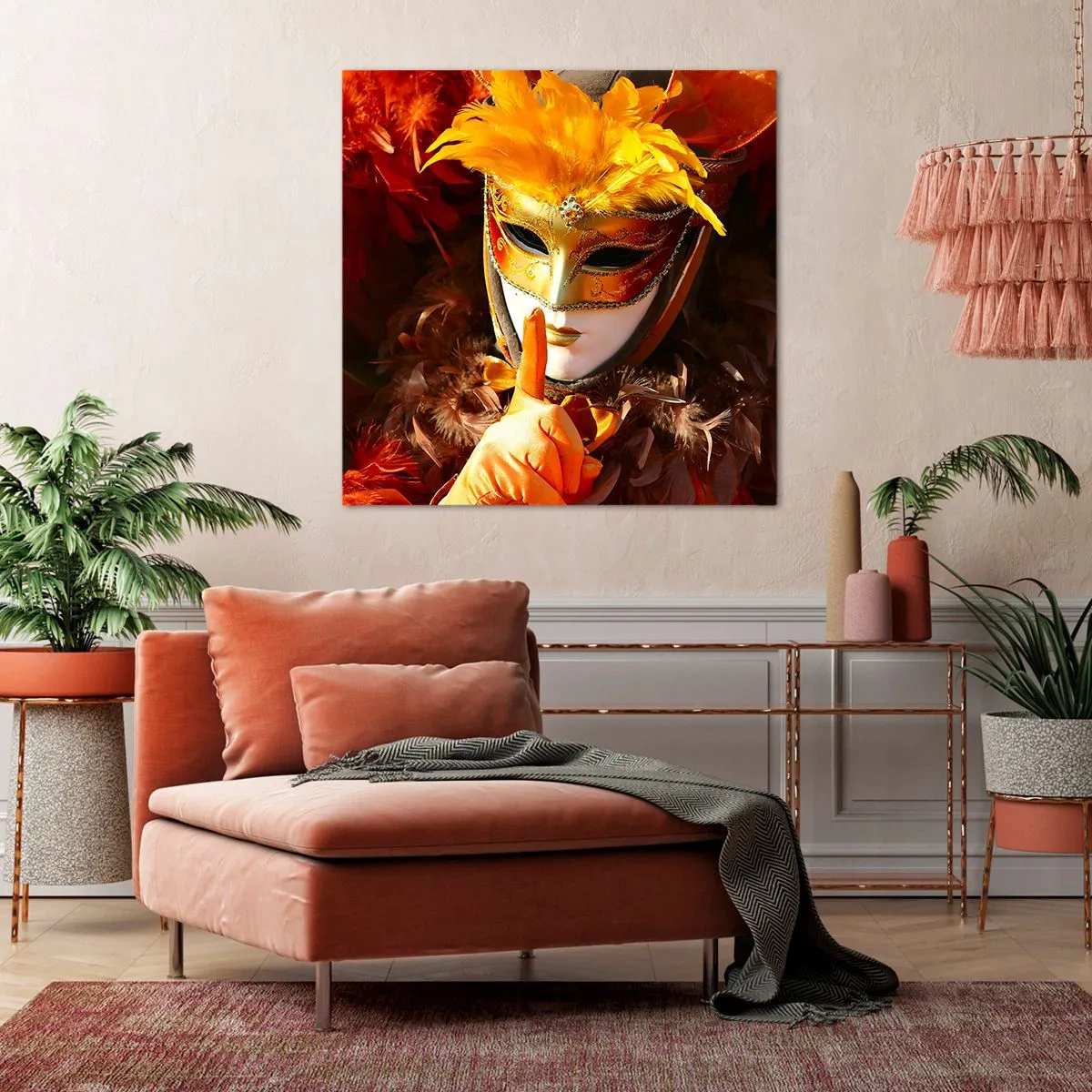 Quadro su tela - Stampe su Tela - Il mistero è parte del gioco - 40x40 cm