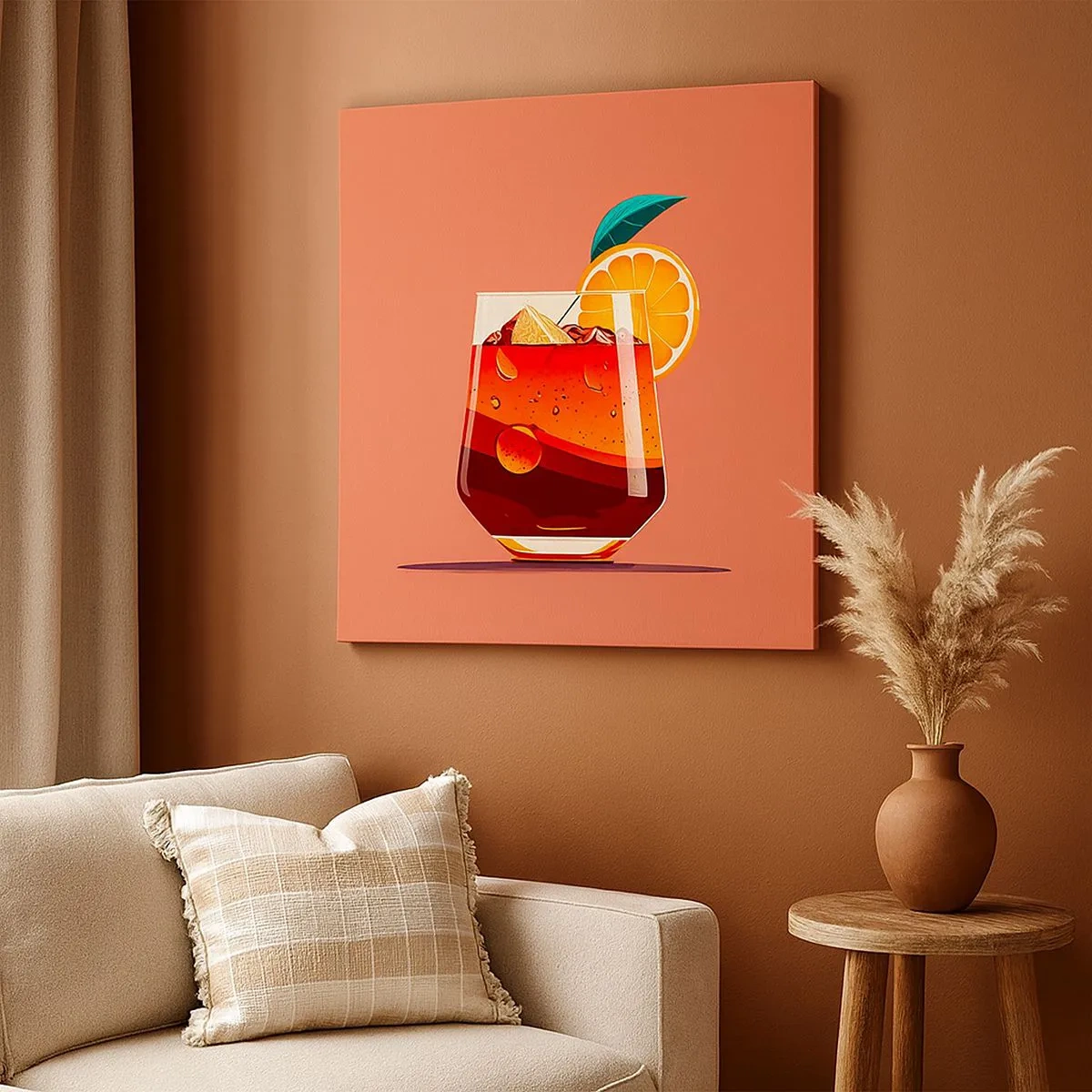 Quadro su tela - Stampe su Tela - Rinfresco estivo - 30x30 cm