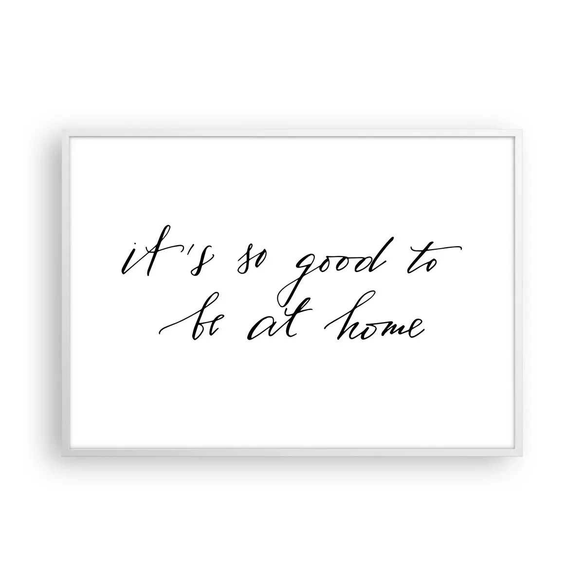 Poster in cornice bianca - Tutta la verità - 100x70 cm