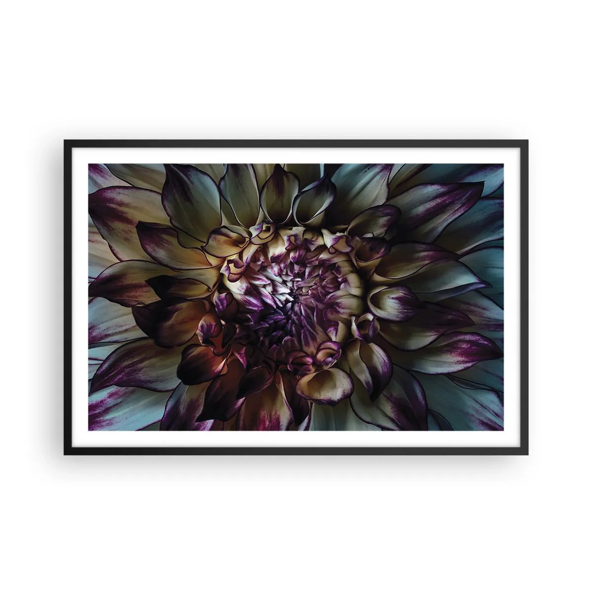 Poster in cornice nera - Il rigoglio della giovinezza - 91x61 cm