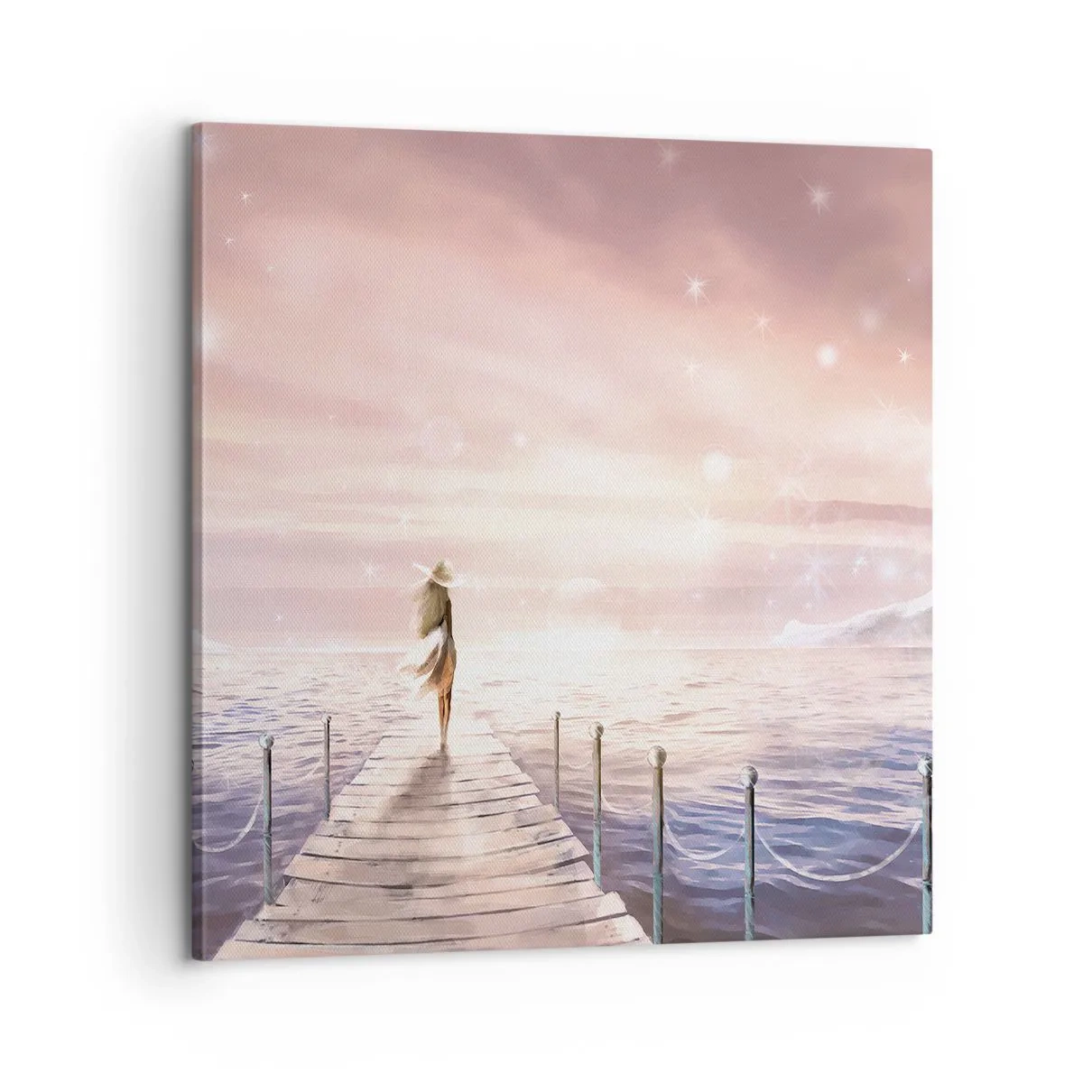 Quadro su tela - Stampe su Tela - Alla luce del sogno - 60x60 cm