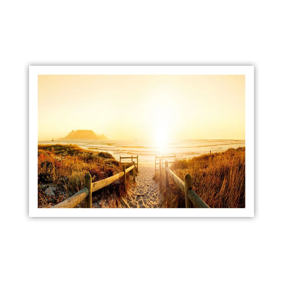 Poster - Attraverso la duna, verso il sole - 91x61 cm