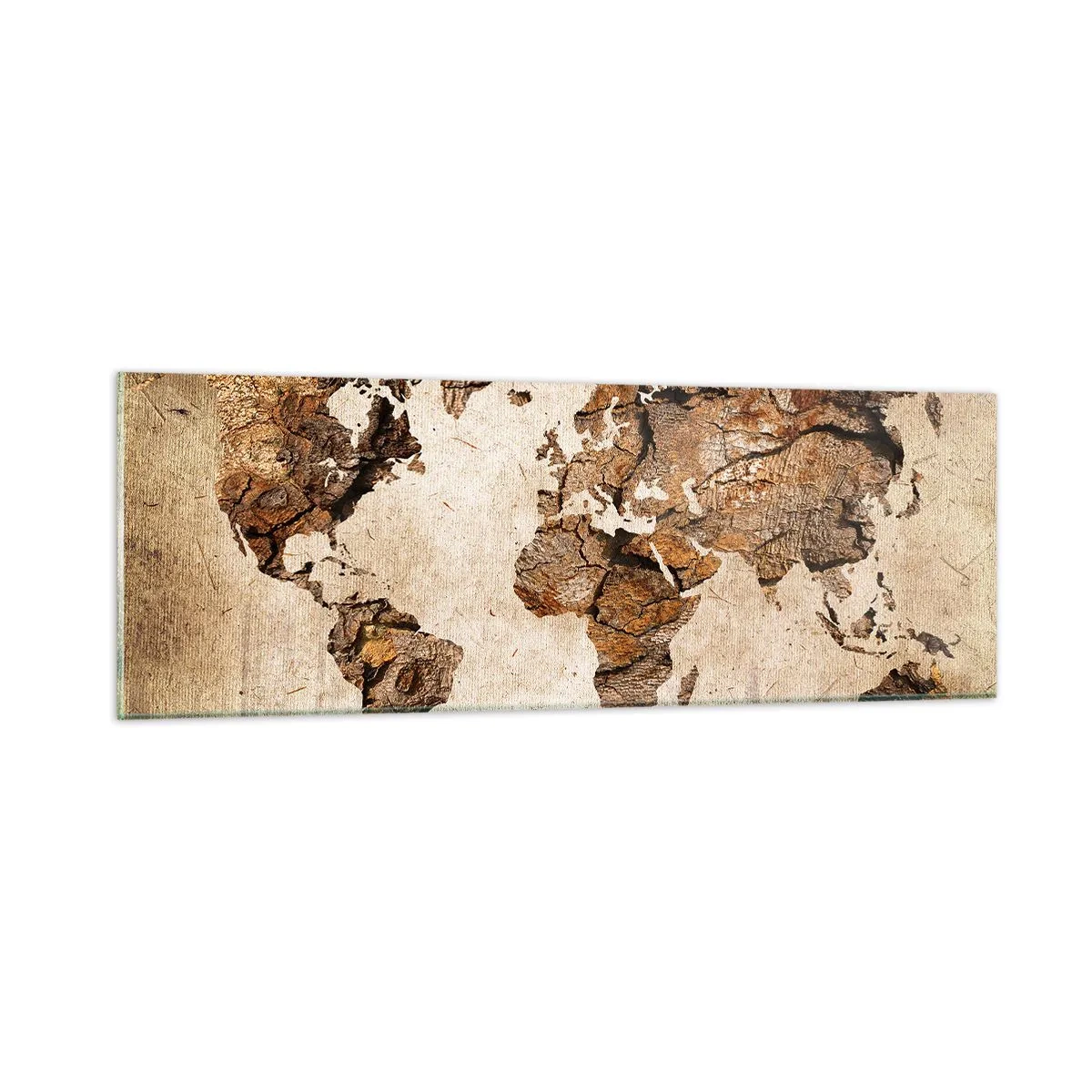 Quadro su vetro - Alla scoperta del mondo - 90x30 cm