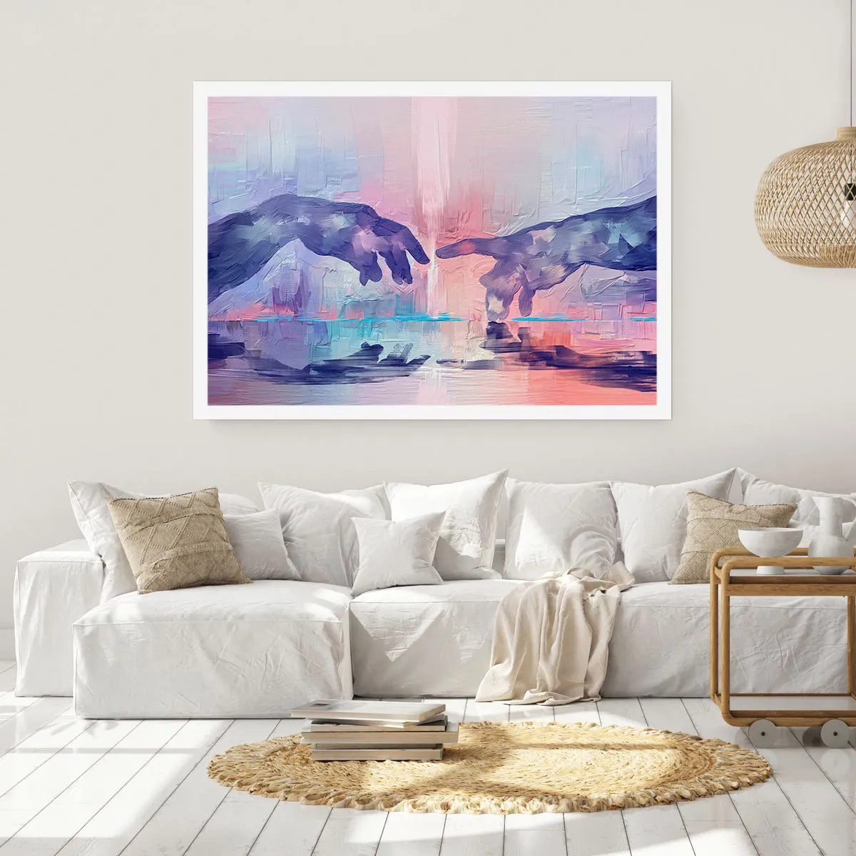 Poster - La scintilla divina della vita - 40x30 cm