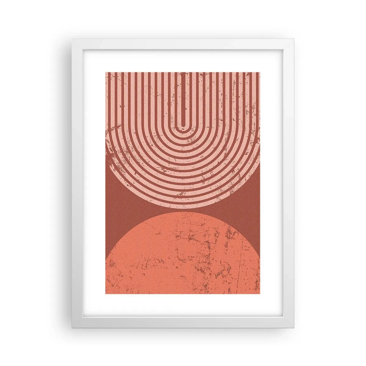 Poster in cornice bianca - Rapporti stretti - 30x40 cm